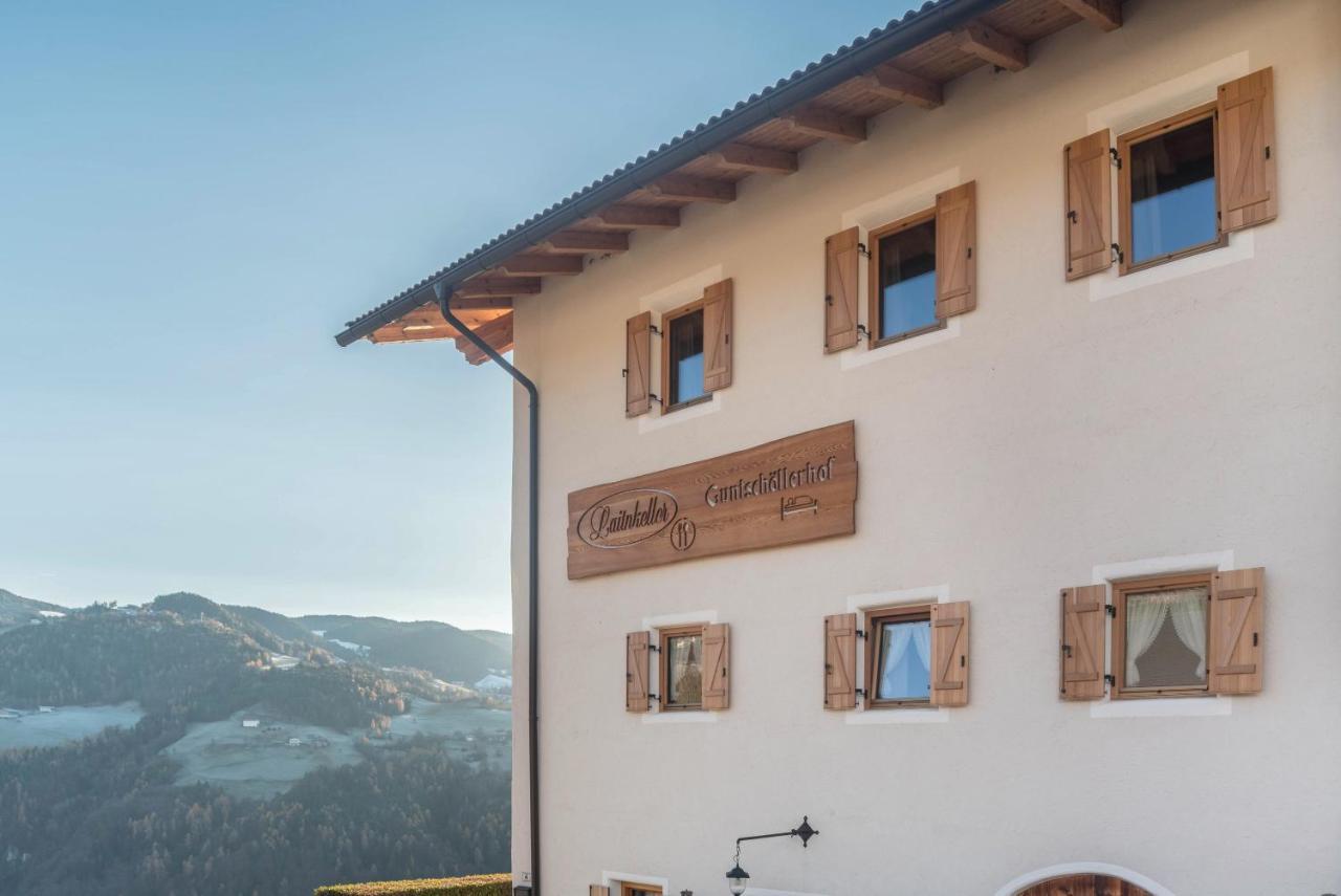 Ferienwohnung Guntschöllerhof Hochwart Völs am Schlern Exterior foto